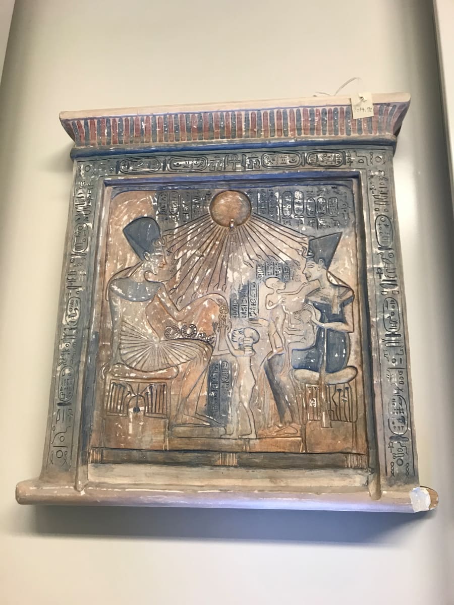 The Stela of Akhenaten and His Family 