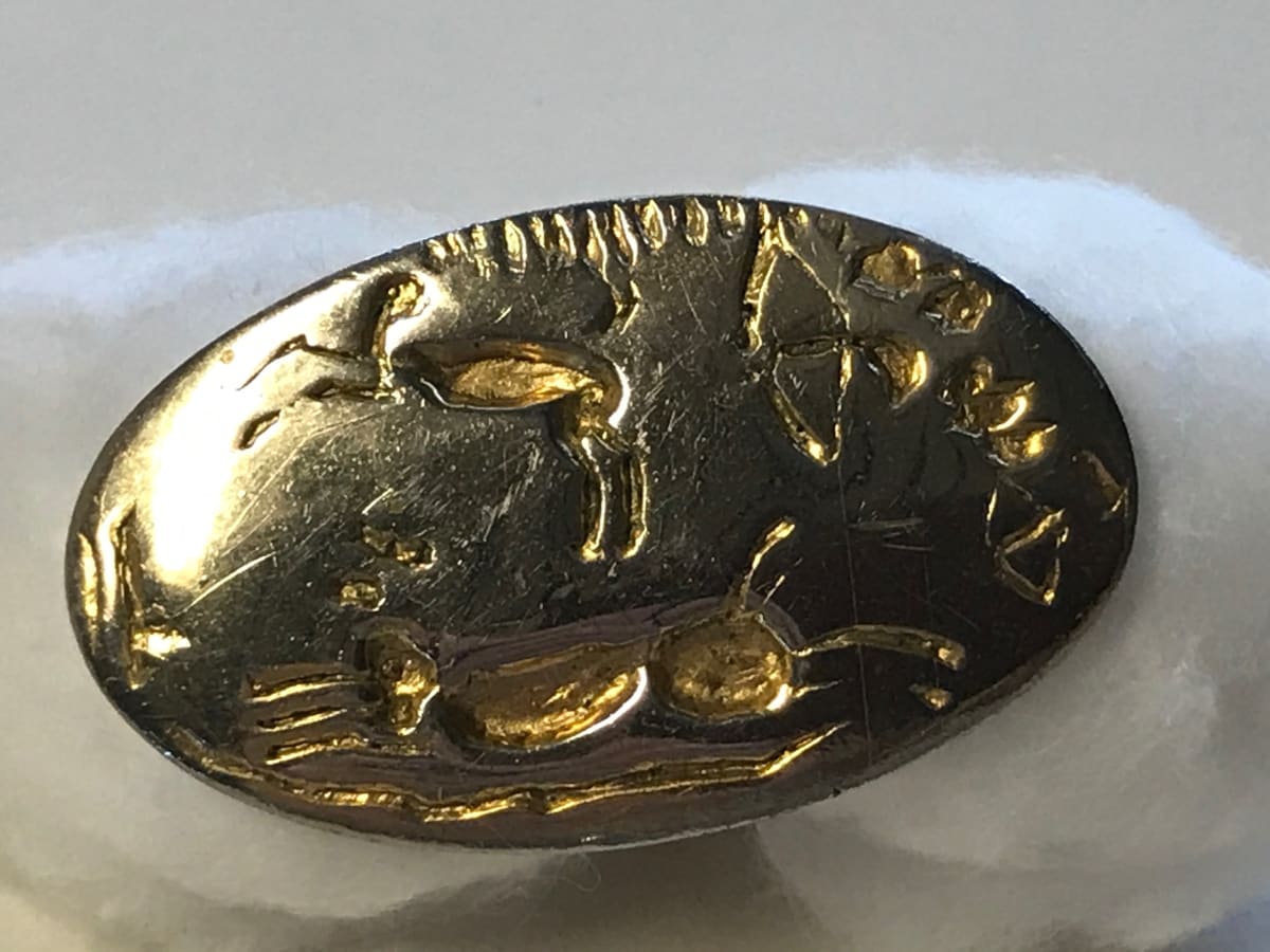 Seal Ring with Hunting Scene 