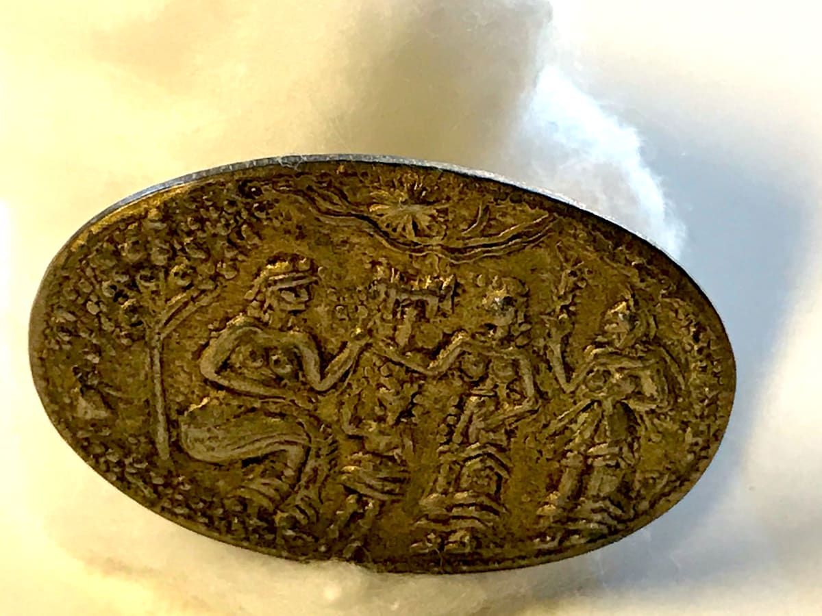 Seal Ring with Goddess Scene, Image 1.
