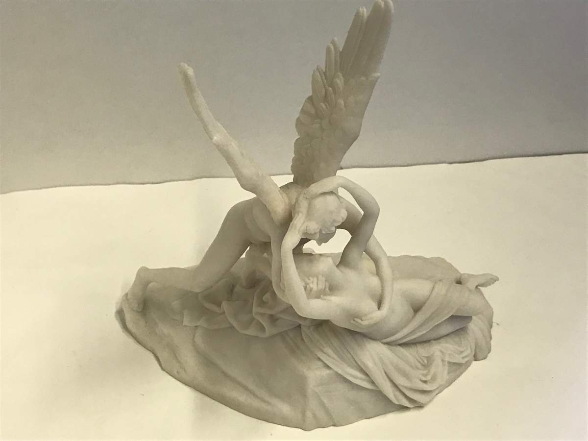 Psyche Revived by Cupid's Kiss by Antonio Canova, Image 1.