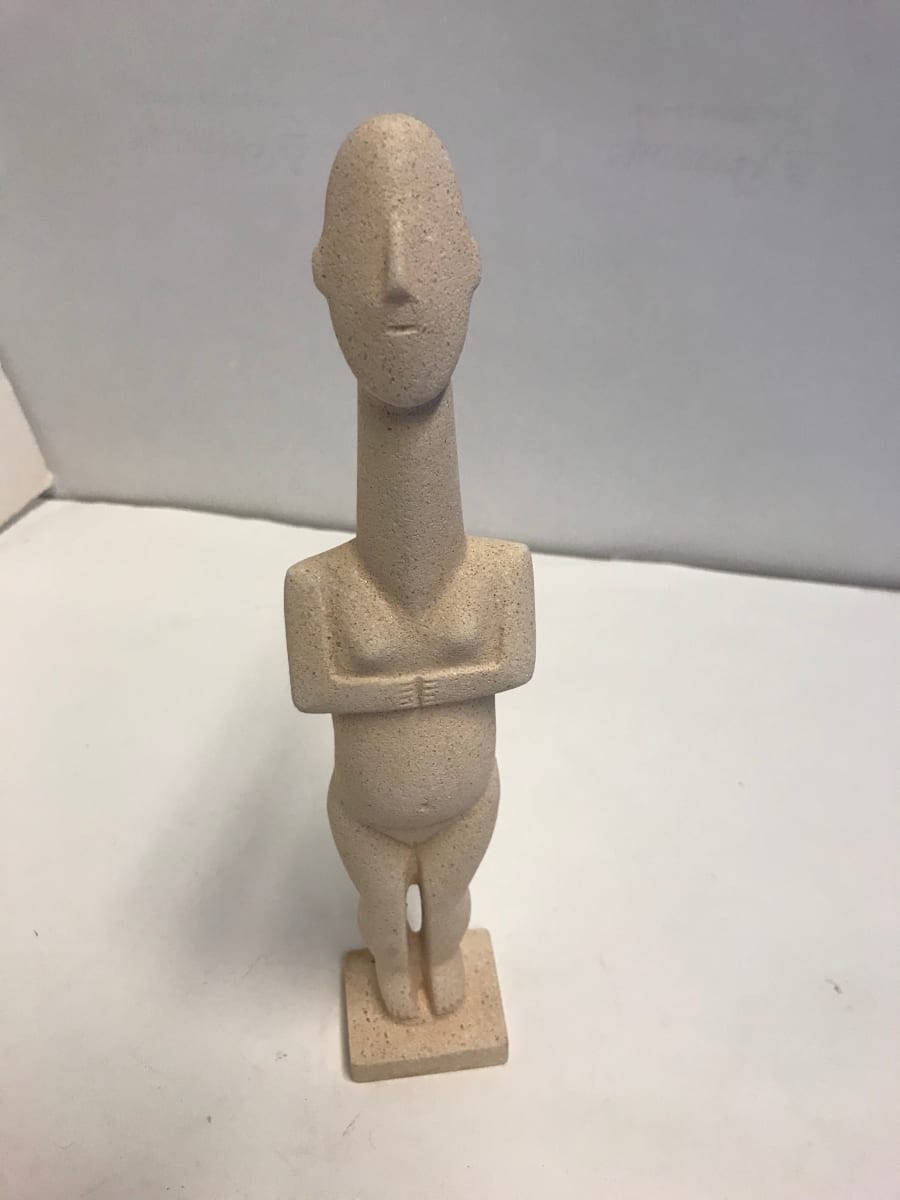 Cycladic Folded Arm Figurine 