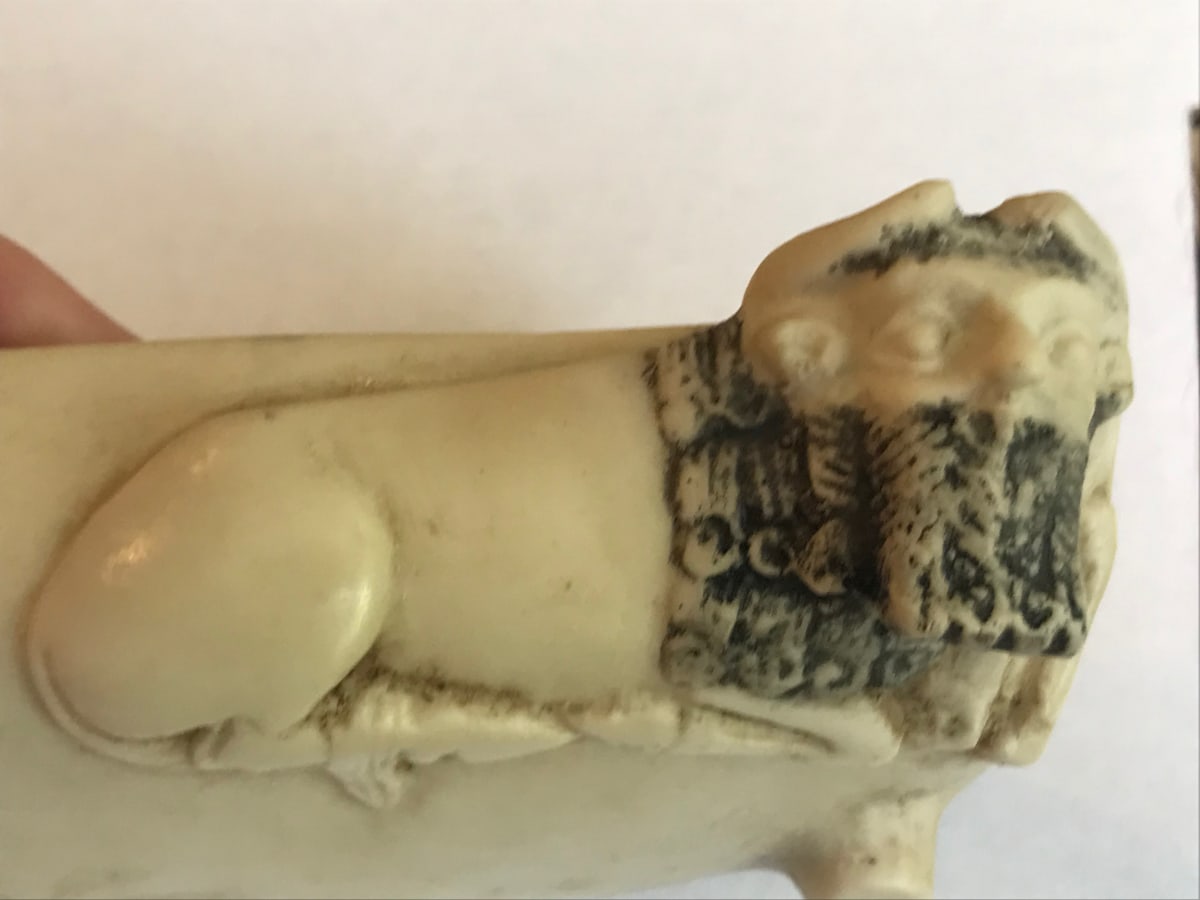 Bearded Bull-Man on Pouring Vessel 