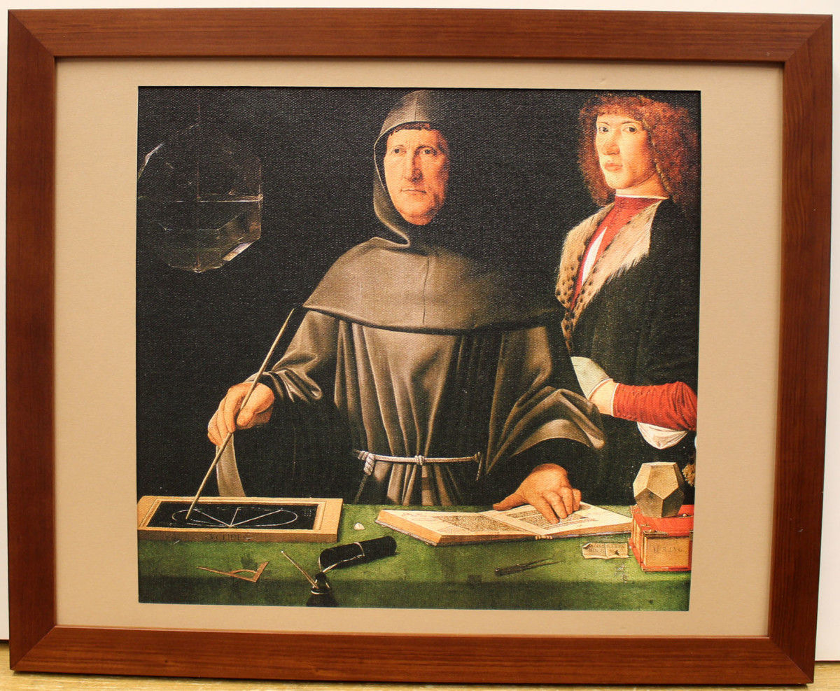 Portrait of Luca Pacioli from the collection of Flora Lamson Hewlett