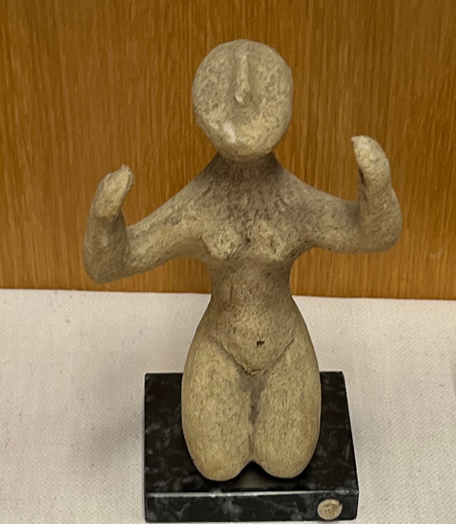 Cycladic Art Figure, Image 1.
