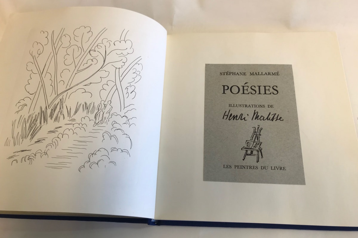 Poesies, Illustrations de Henri Matisse (book) by Stephane Mallarme 