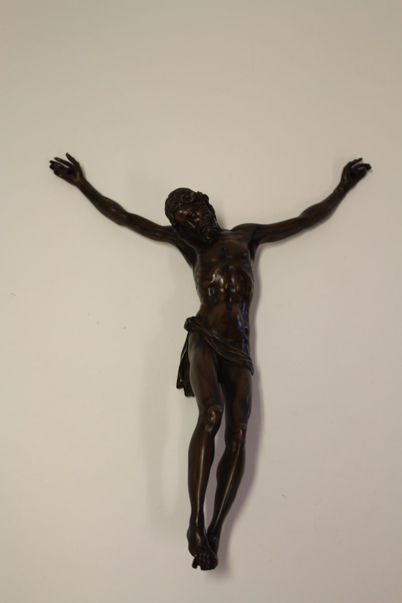 Crucifix,  in the style of Giambologna 