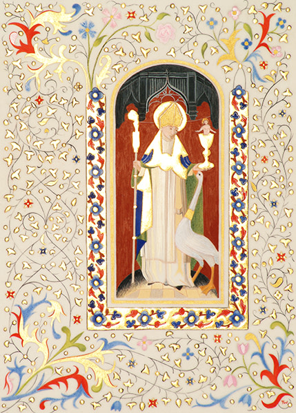 St Hugh by Toni Watts 