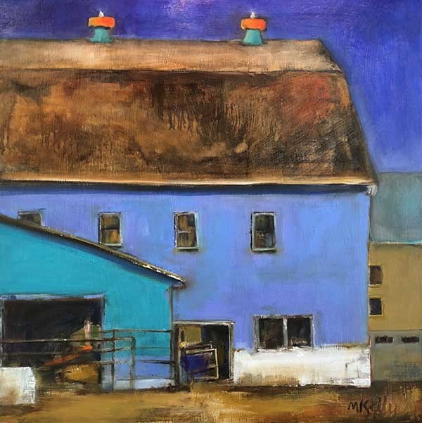 Colonial Barn Revisited by Madeleine Kelly 