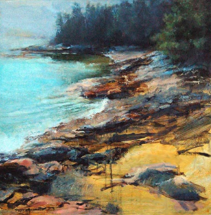 Maine Coast by Madeleine Kelly 