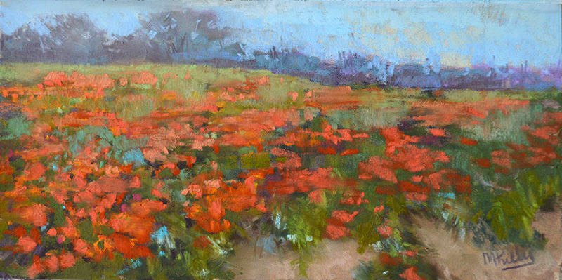 Orange Poppies by Madeleine Kelly 