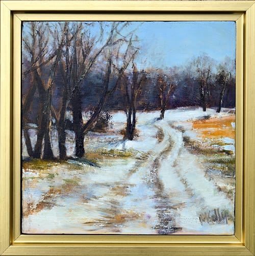 Winding Through the Snow by Madeleine Kelly 