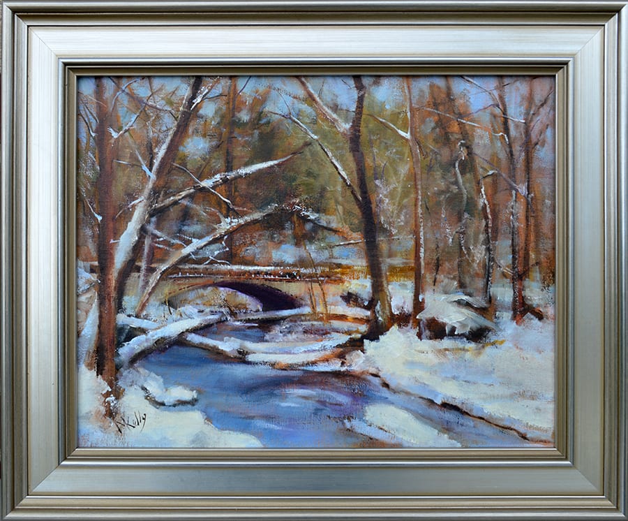 Winter Hamlet by Madeleine Kelly 