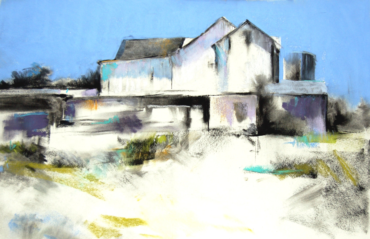 White Barn by Madeleine Kelly 