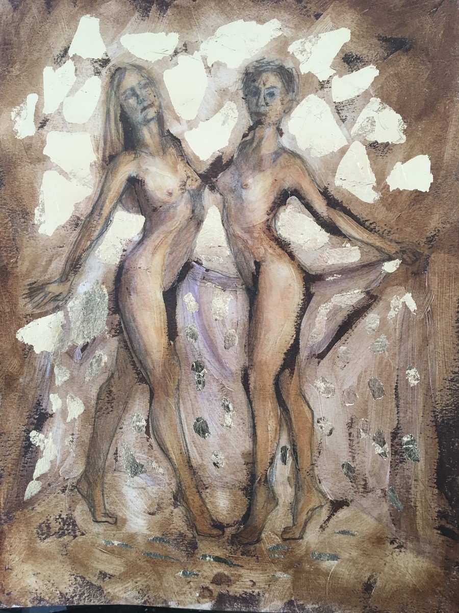 Dancing Duo by Miranda Free 