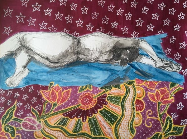 Batik Beauty - print by Miranda Free, Image 1.