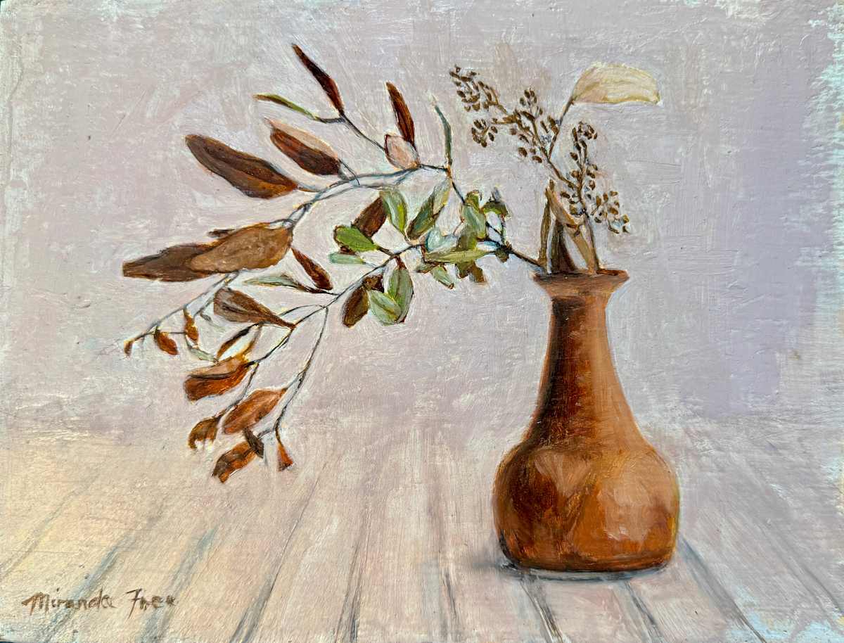 Flourish in Terracotta by Miranda Free, Image 1.