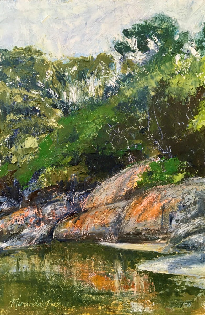 Tidal River Wilsons Prom Vic by Miranda Free 