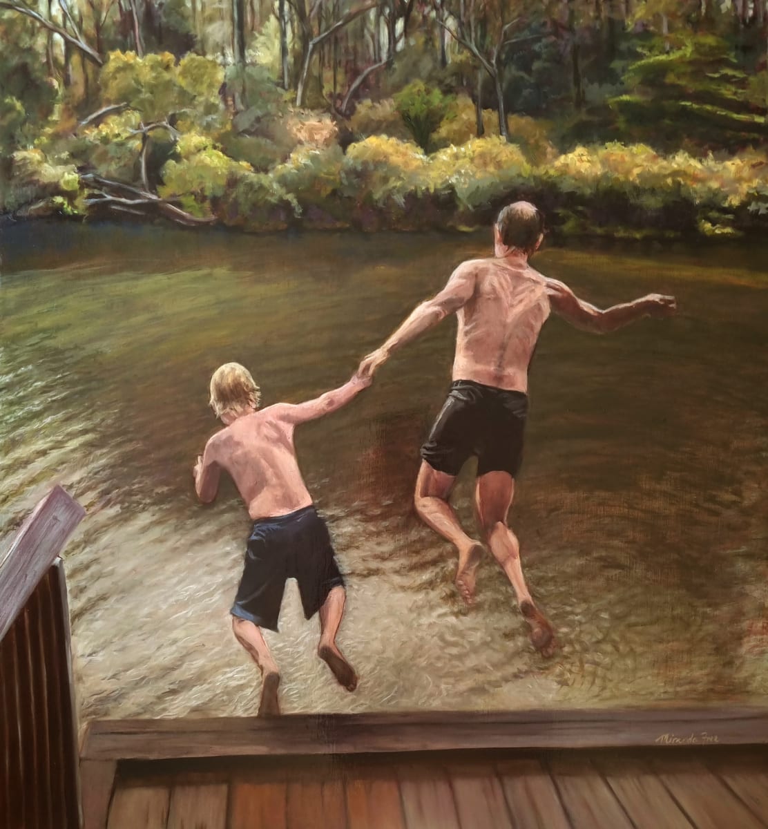 Jumping In by Miranda Free, Image 4.