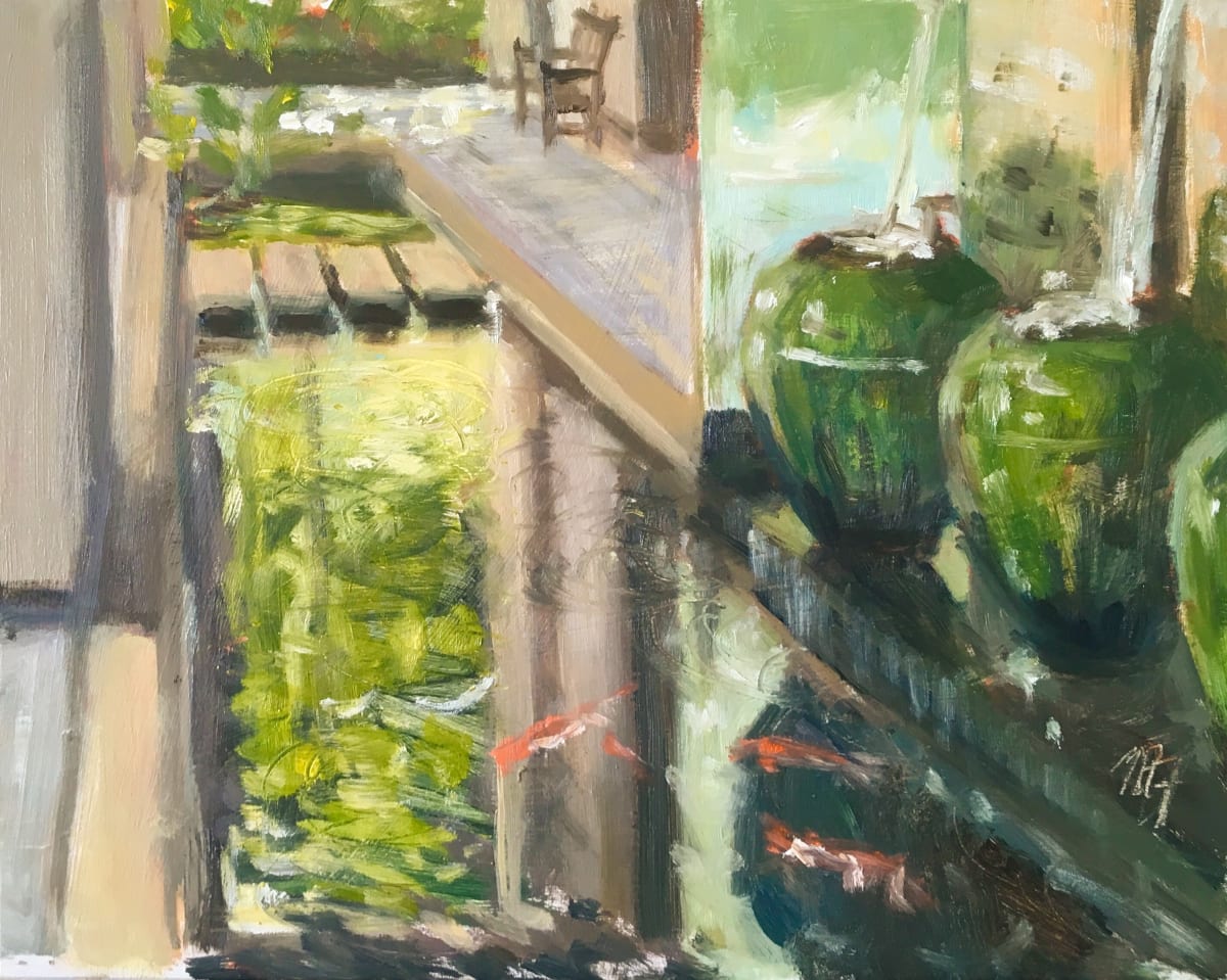 Koi Pond by Miranda Free 