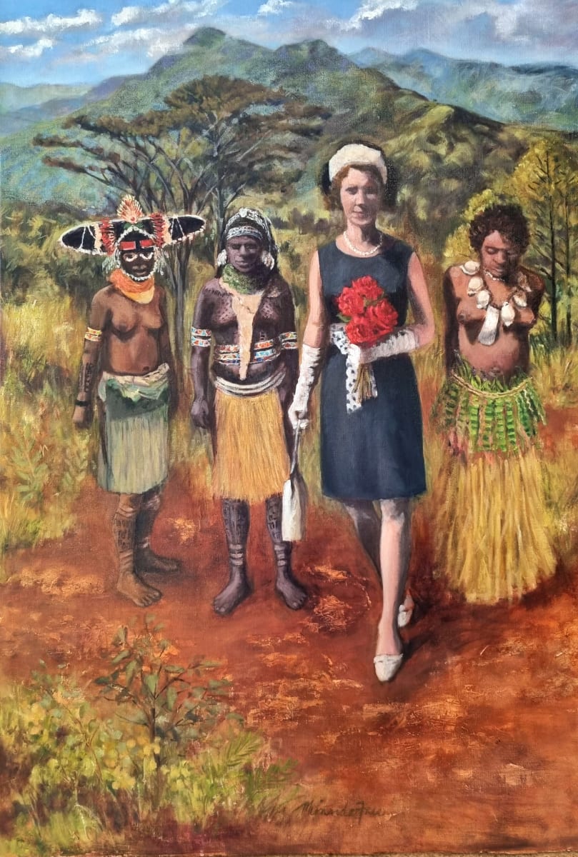 Patricia Murrell in PNG 