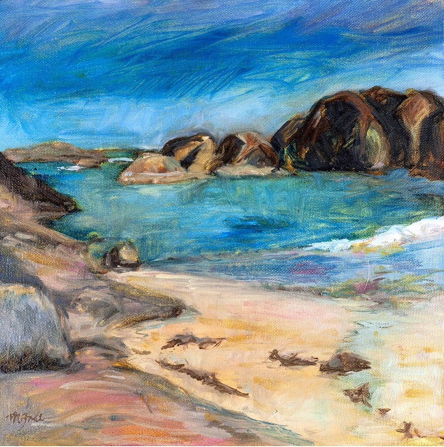 Elephant Rocks, Denmark by Miranda Free 