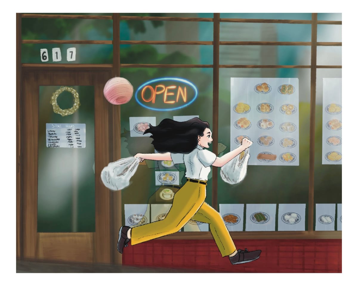 Dim Sum Run by Marie Okuma Johnston 