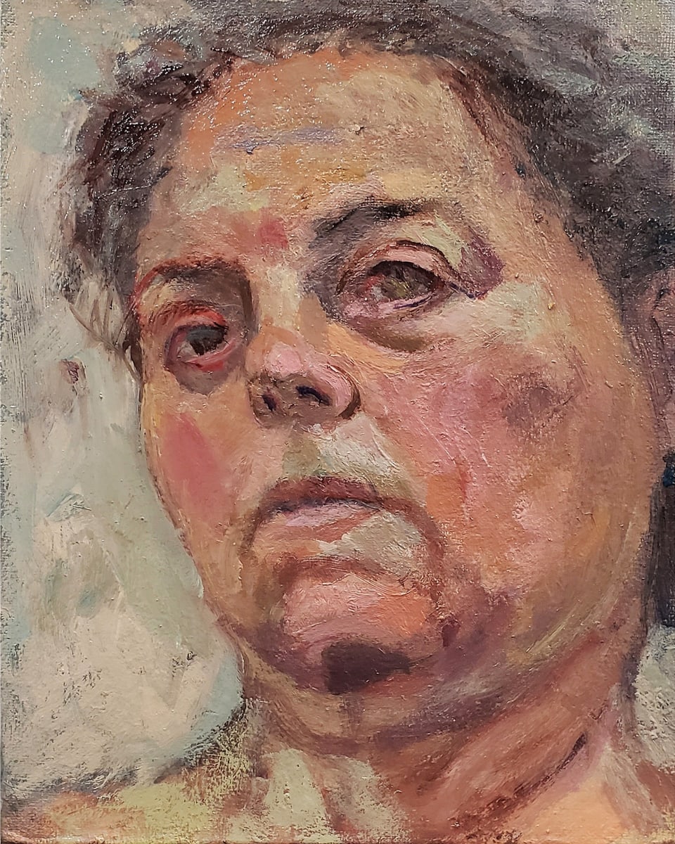 Self-Portrait by Carol Adelman 