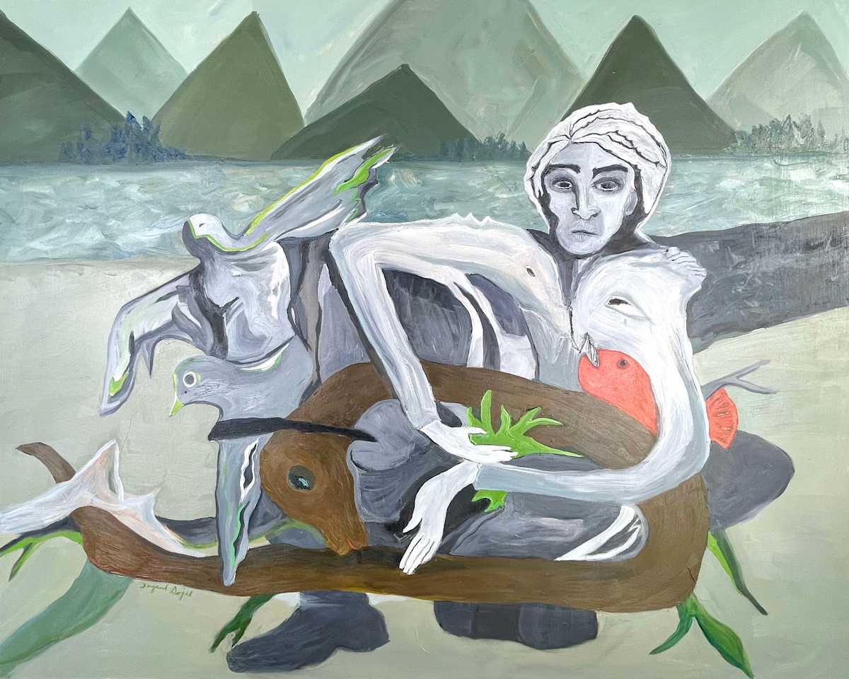 The God of Drifting Things by Ingrid Sojit 