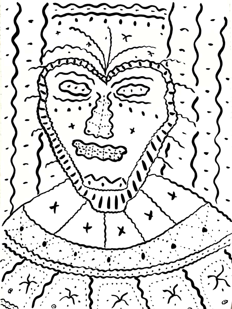 Automatic Drawing 1981-35 by George Brandt 