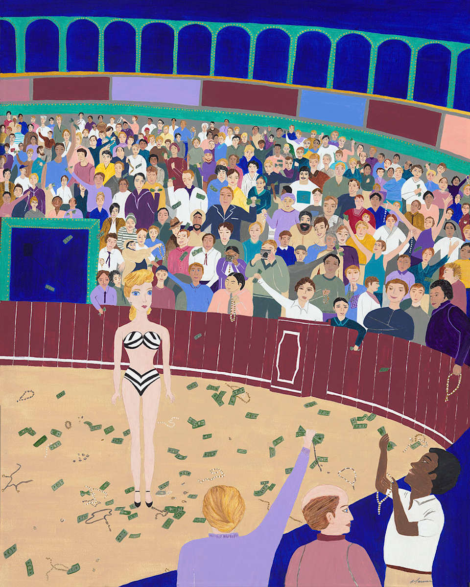 Barbie in the Bullring by Li Turner 
