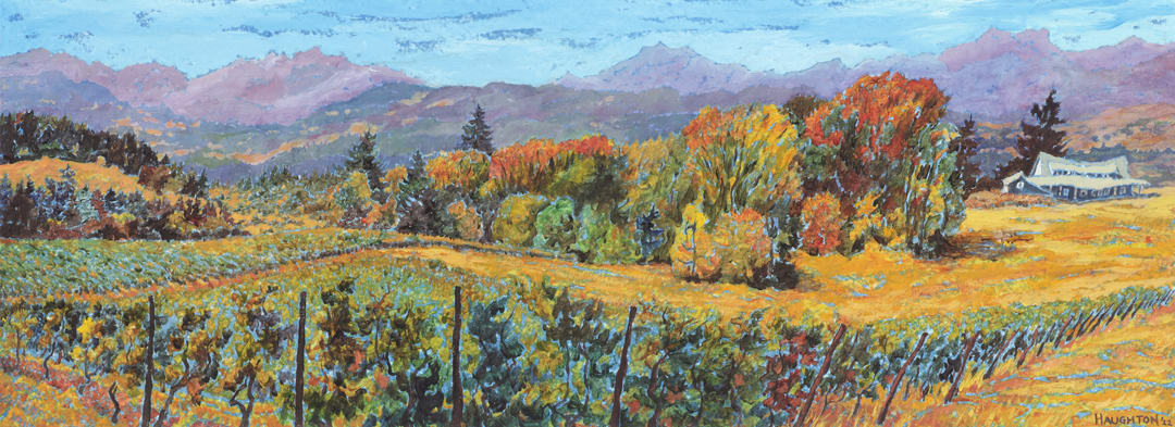 Barking Dog Winery (Summer) by David Haughton 
