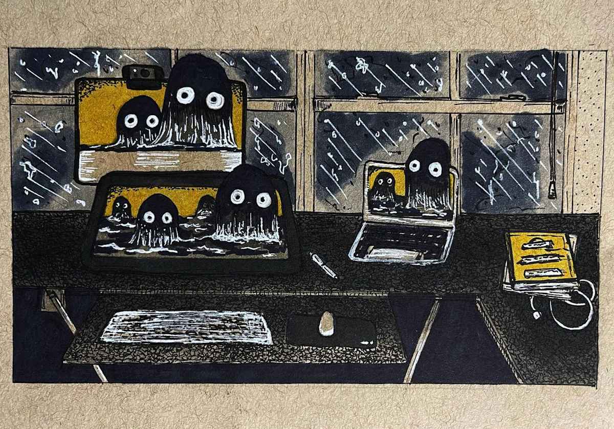 Capitalism Has Eyes by Marie Okuma Johnston 