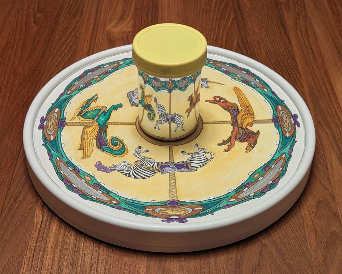Anamorphic Carousel by Carrie Kipp Howard, Image 1.