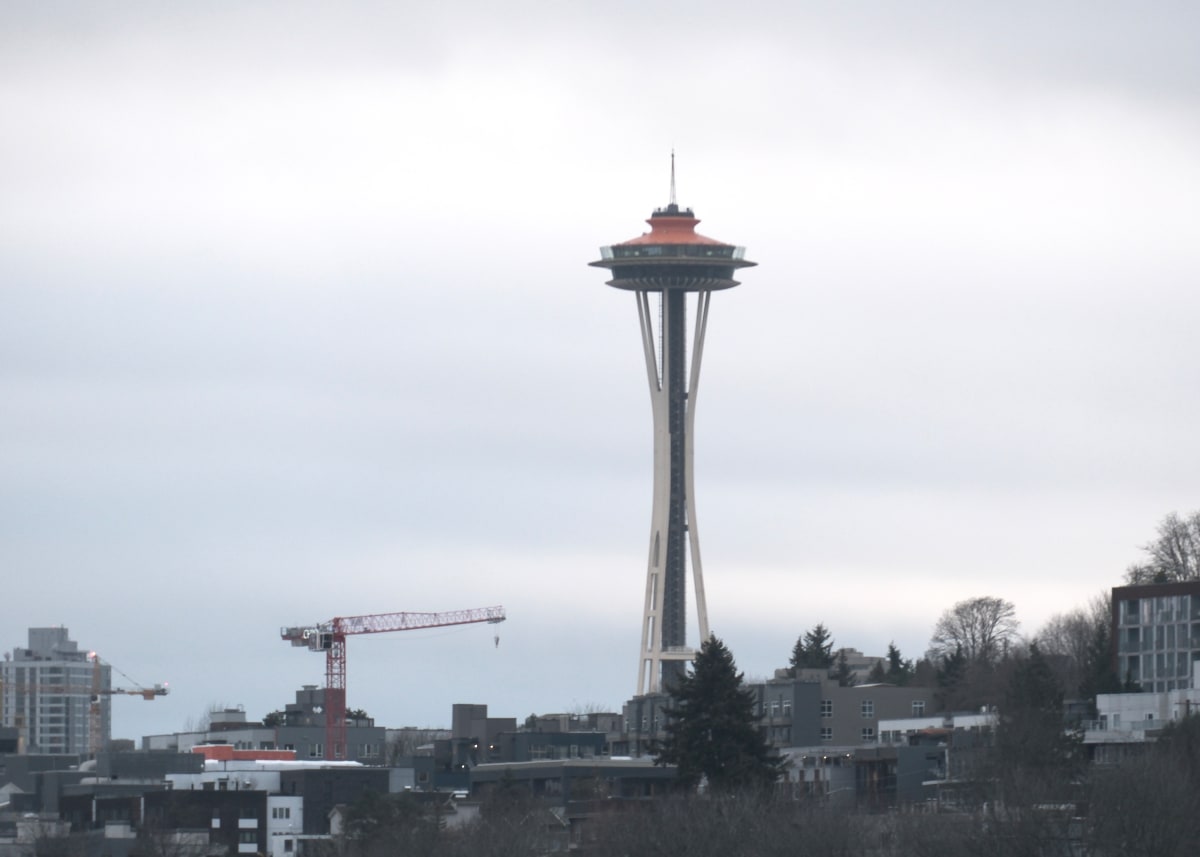 Space Needle I by Layomi Akinrinade 