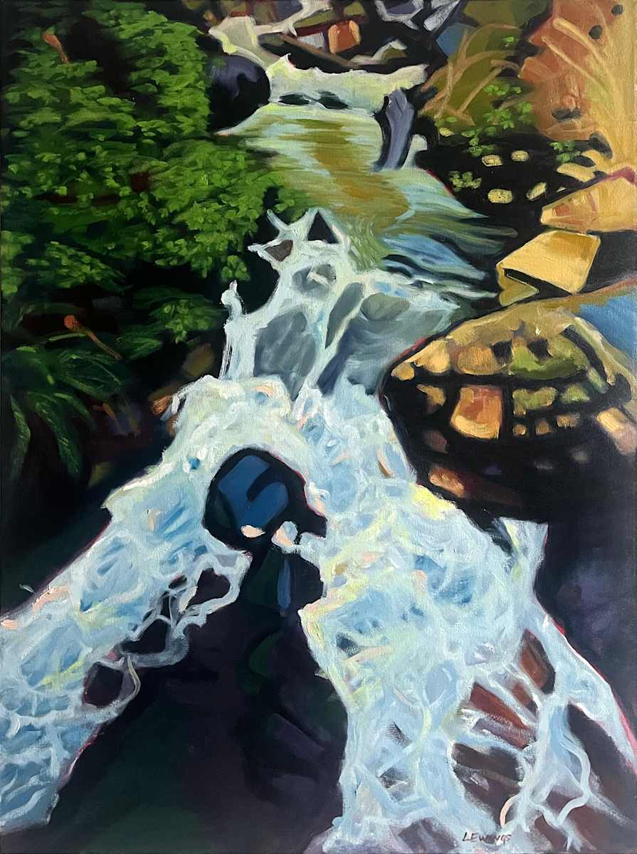 Wallace Falls 2 by Liz Ewings 