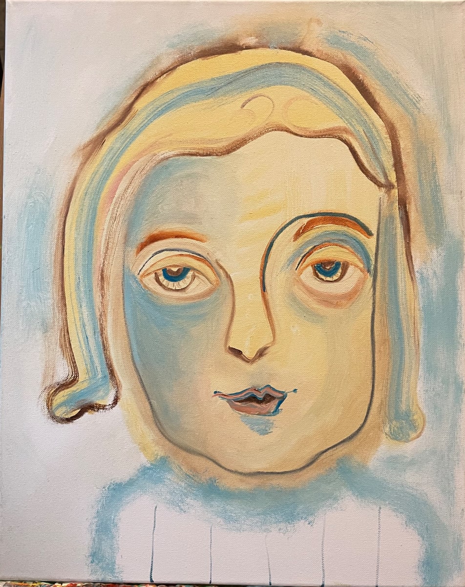 French girl by Saundra Fleming 