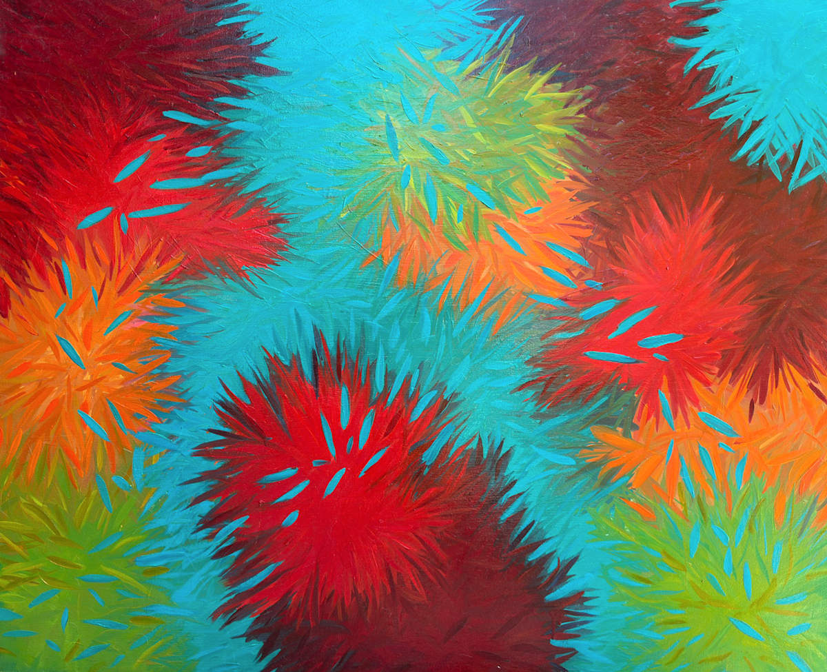 Floral Explosion by Ruth Kapcia, Image 1.
