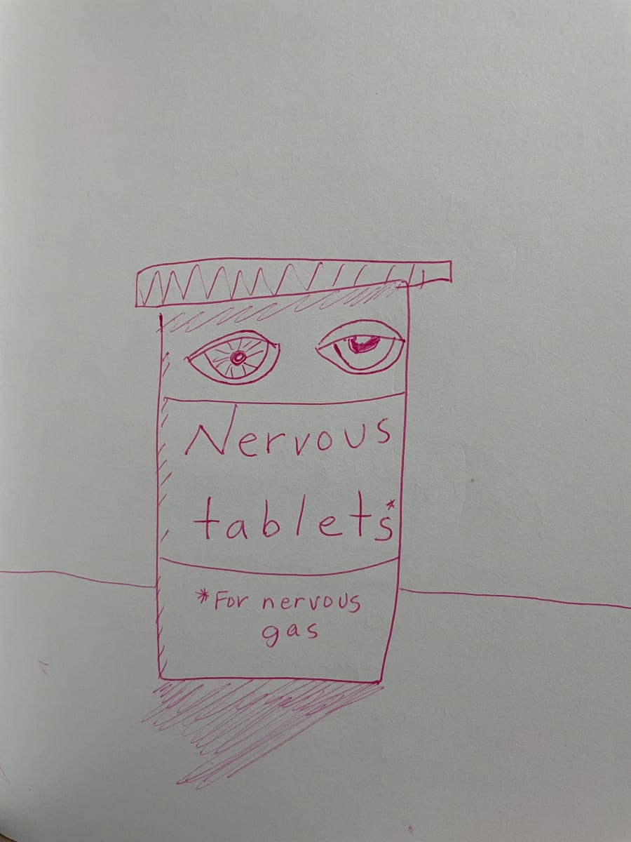 Nervous Pills for Nervous Gas by Saundra Fleming 