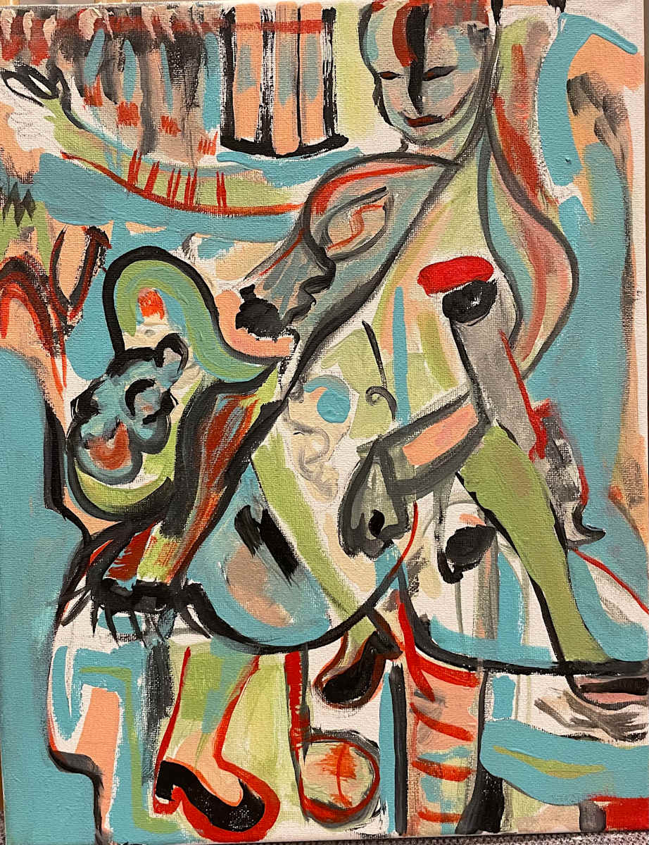 Girl As Bass by Saundra Fleming 