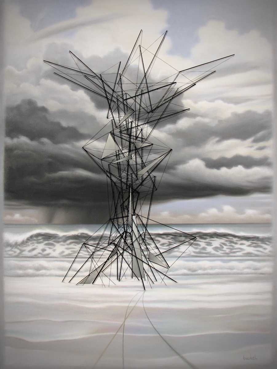 #183 beach sculpture 3. by Robert Bickel, Image 1.