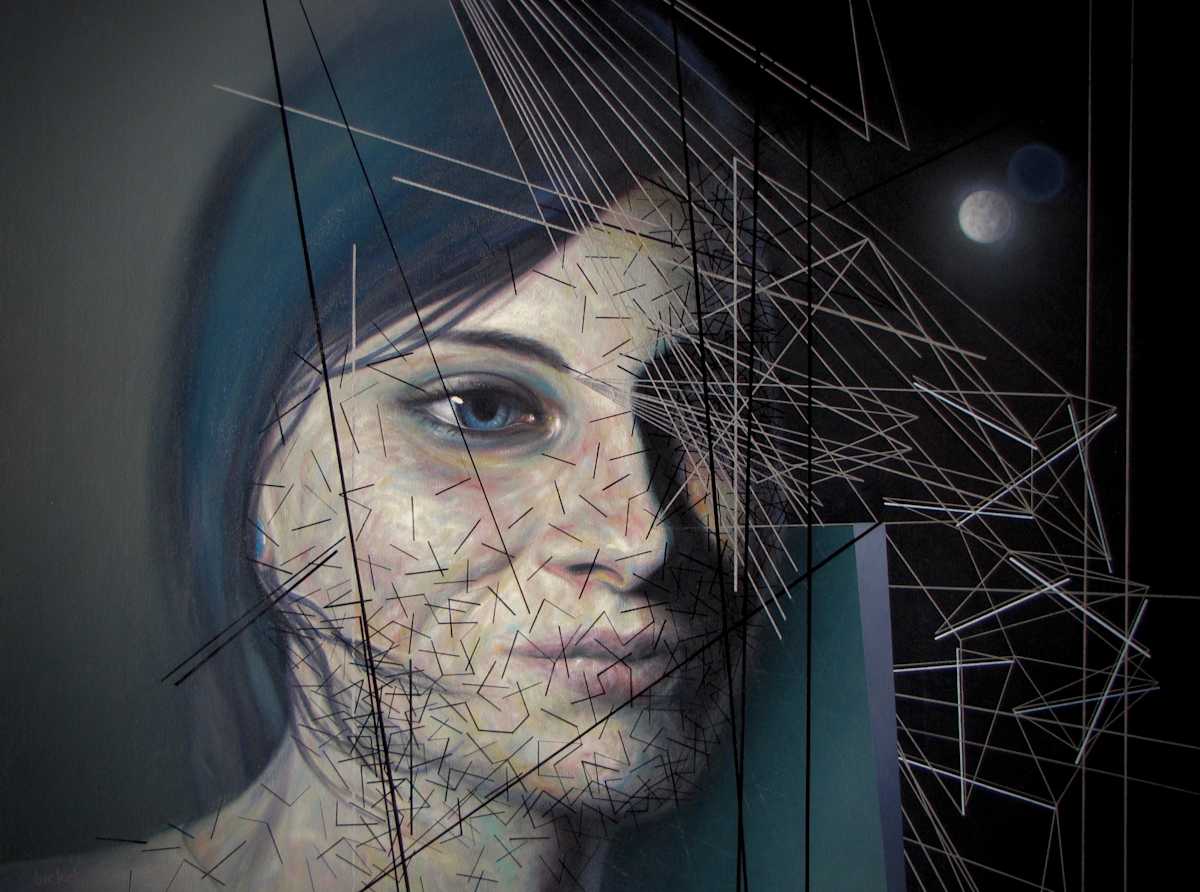 #277 girl thinking by Robert Bickel, Image 1.