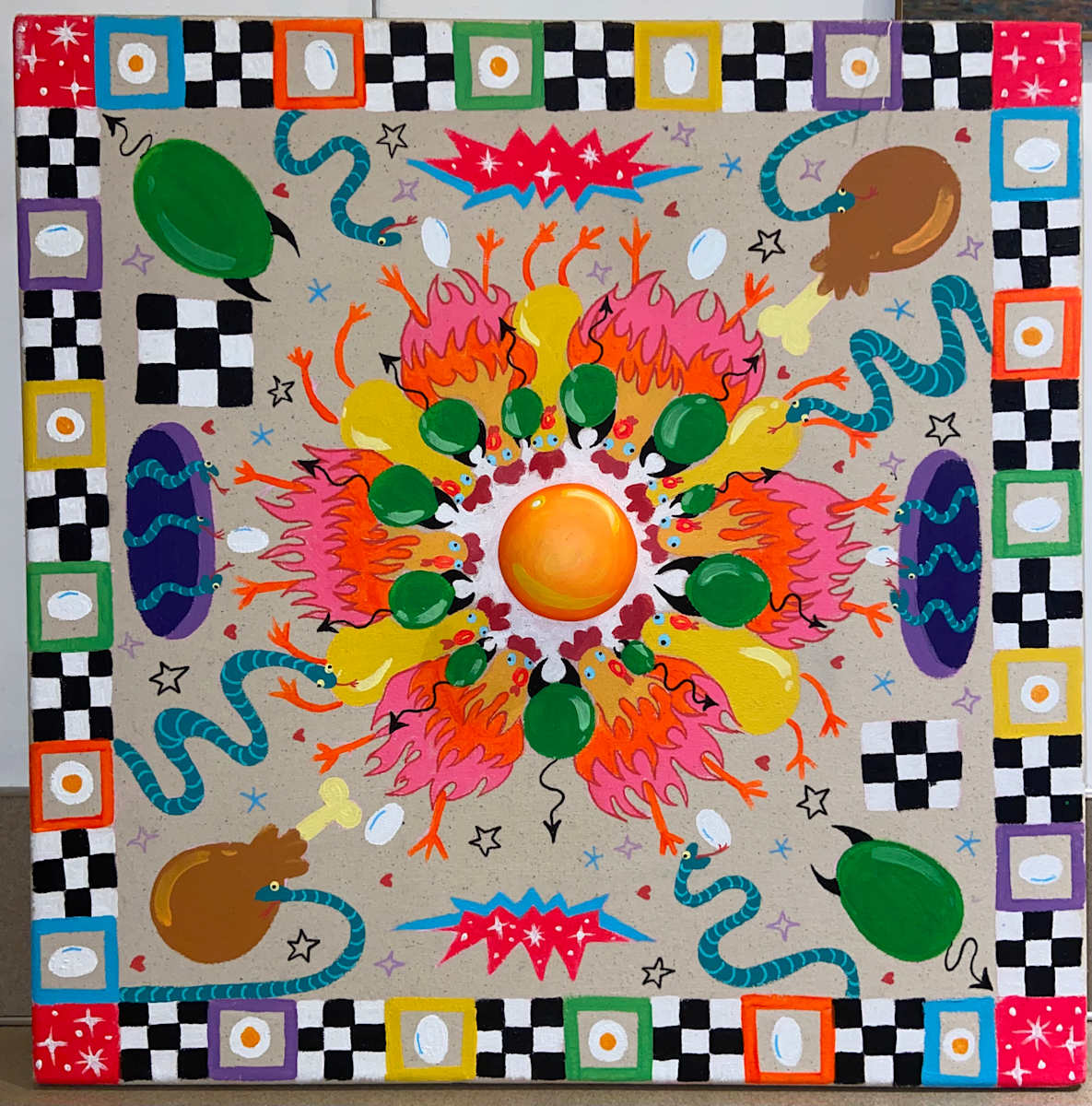 A Dance of Drumsticks, Snakes, and Deviled Eggs by Amara Eke 