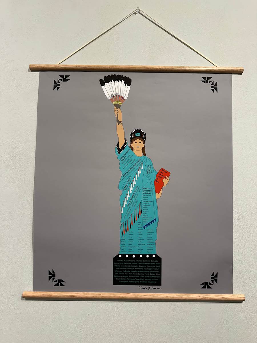Native Lady Liberty by Denise L. Emerson, Image 1.