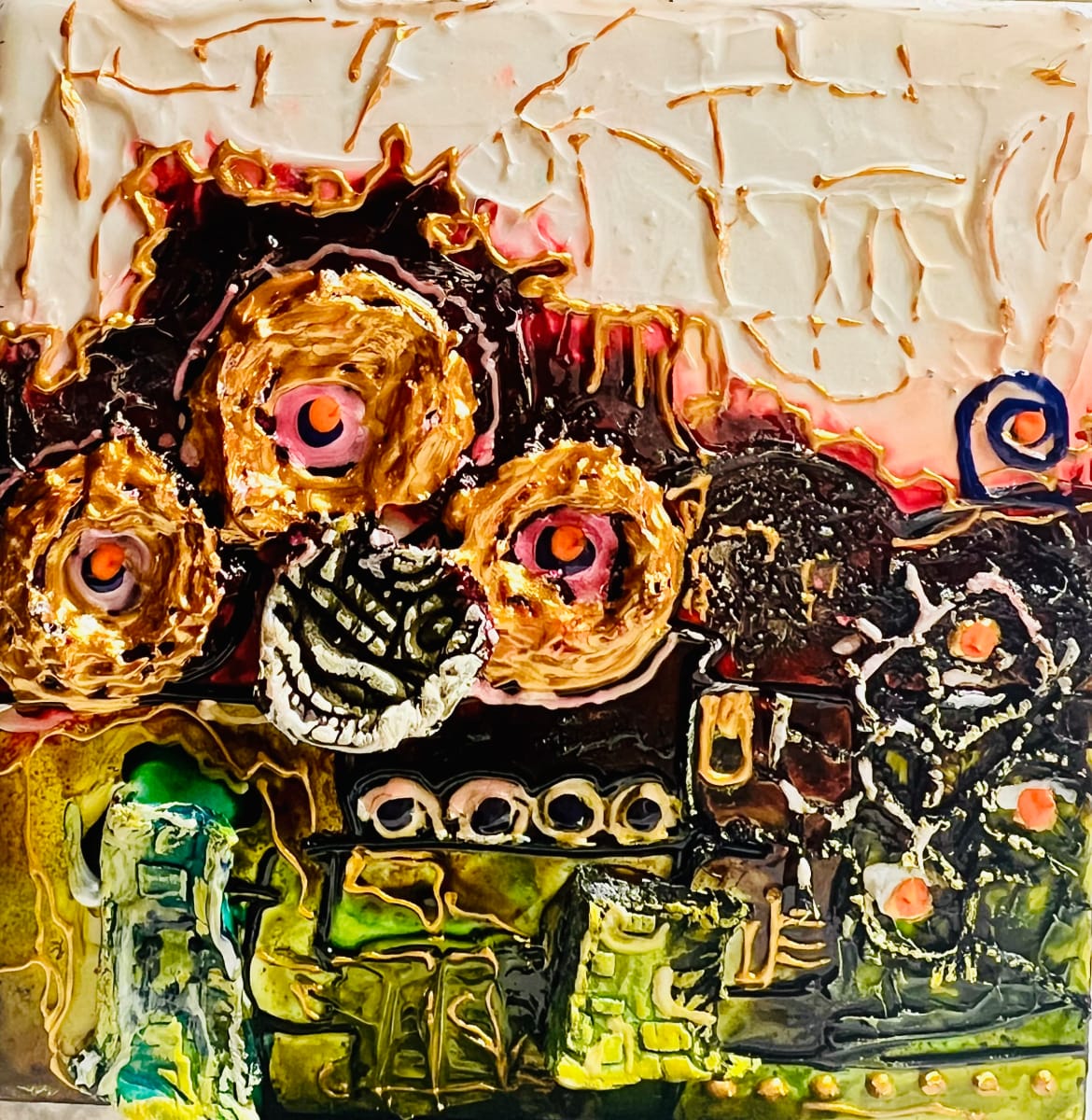 Pierced Boundaries 4 by Sanjida Mity 
