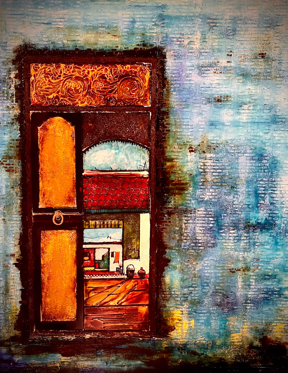 Behind the Door 5 by Sanjida Mity 