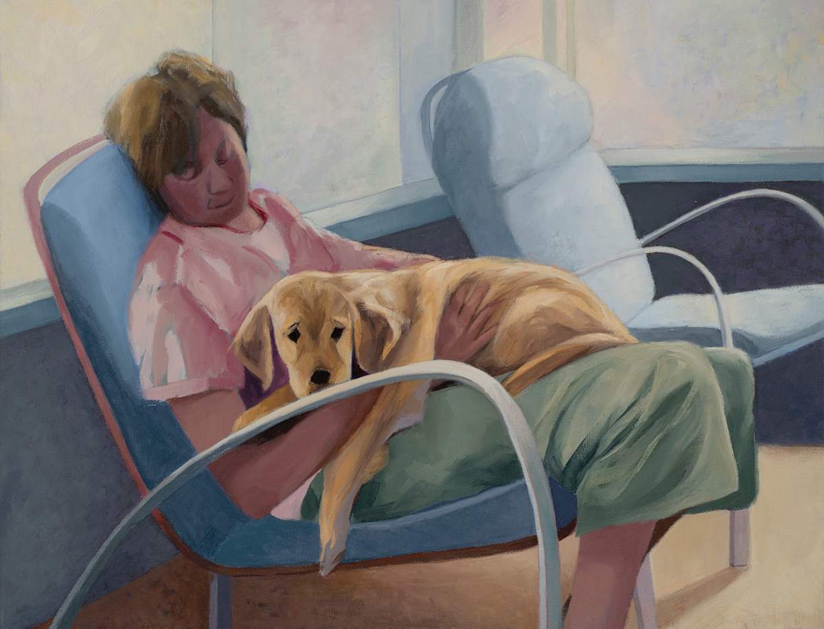 New Puppy I by Kathy Roseth, Image 1.
