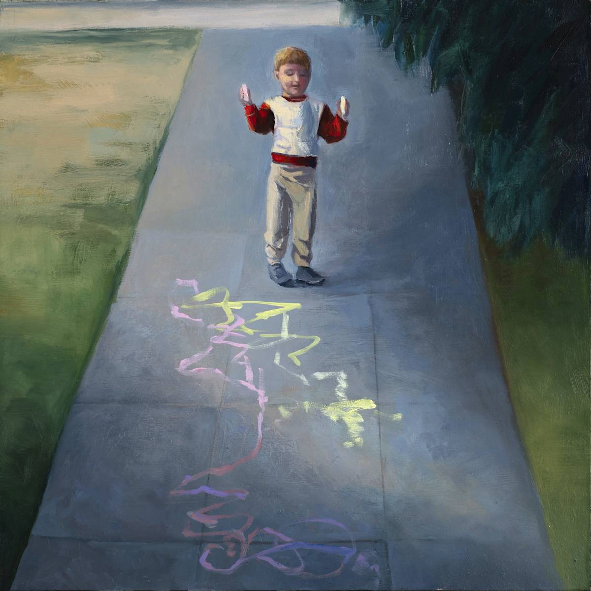 Sidewalk Chalk by Kathy Roseth, Image 1.