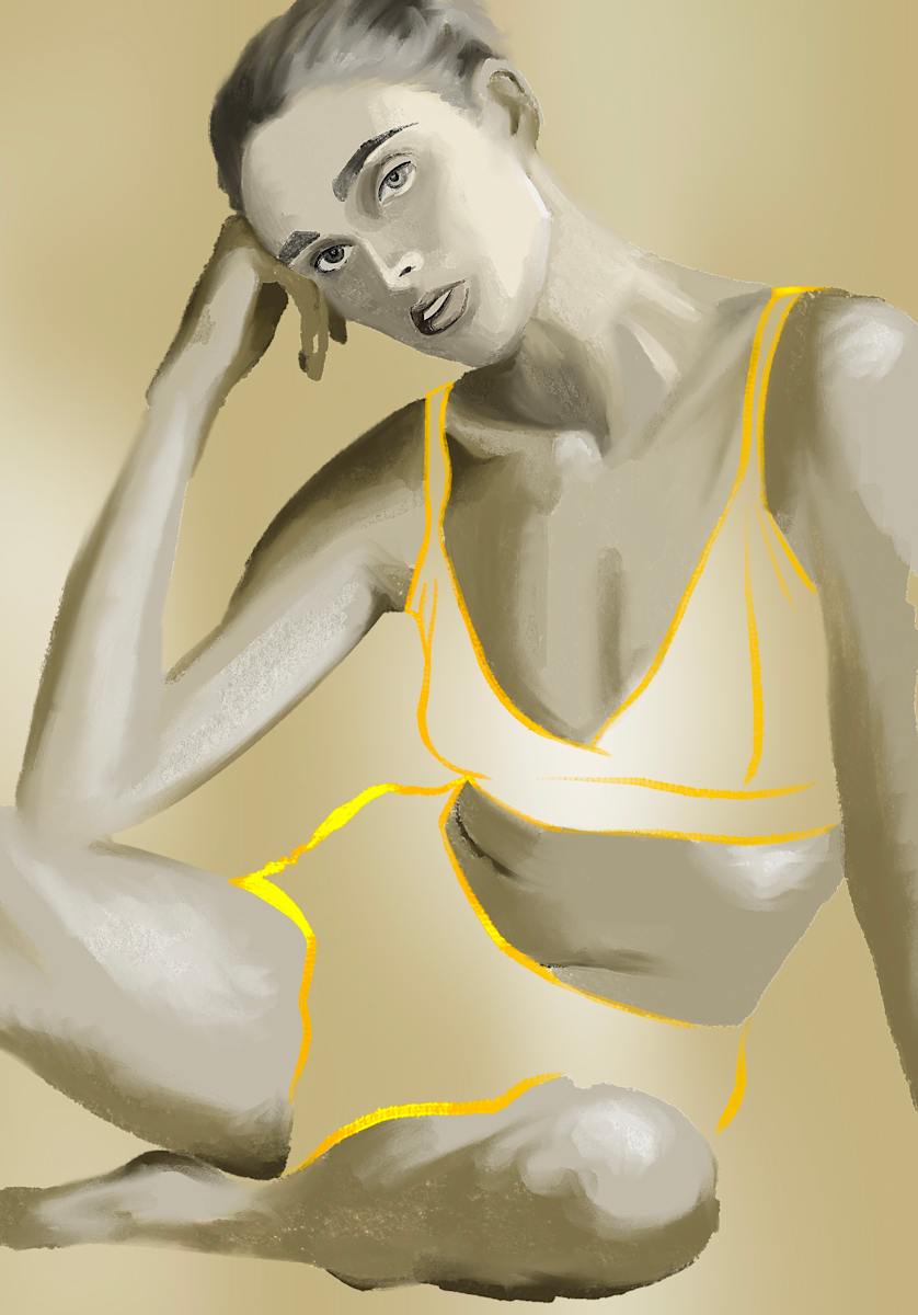 Golden by Caitlin Lanza 