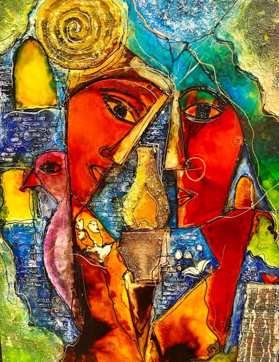 Midnight Faces 1 by Sanjida Mity 