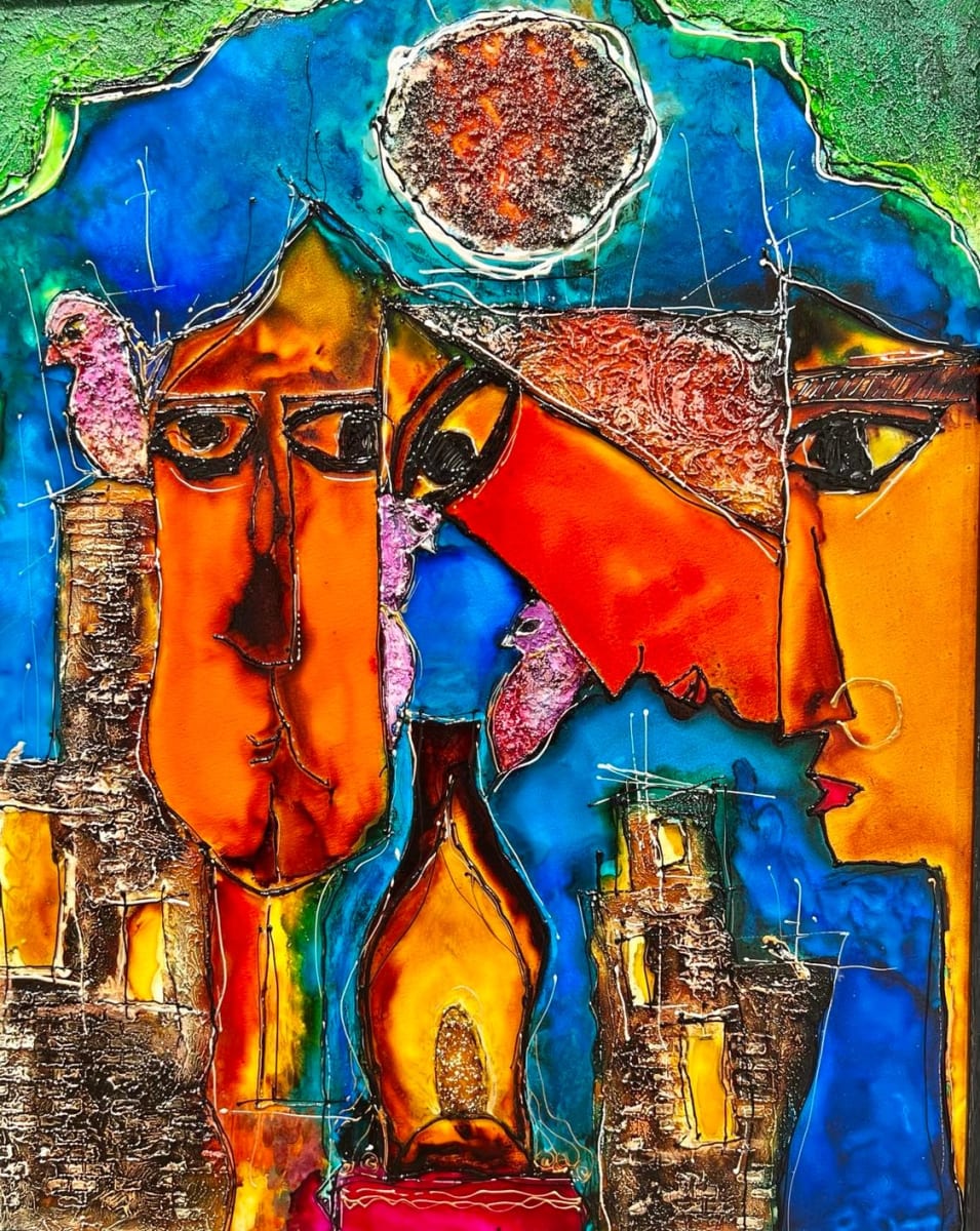 Midnight Faces 2 by Sanjida Mity 
